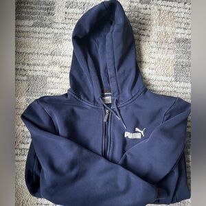 Puma Midnight Blue Fleece Jacket